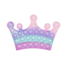 Rainbow Fidget Bubble Toys Stress Relief Squeeze for Kid Squishy Sensory Anti Stress Game Hand Simple Dimple Fidget Relax Toy