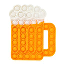 Rainbow Fidget Bubble Toys Stress Relief Squeeze for Kid Squishy Sensory Anti Stress Game Hand Simple Dimple Fidget Relax Toy