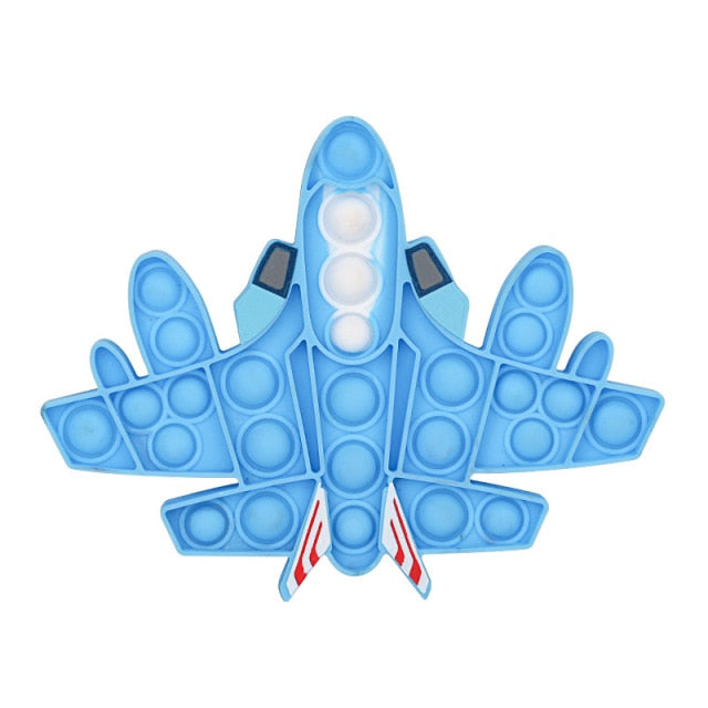 Rainbow Fidget Bubble Toys Stress Relief Squeeze for Kid Squishy Sensory Anti Stress Game Hand Simple Dimple Fidget Relax Toy