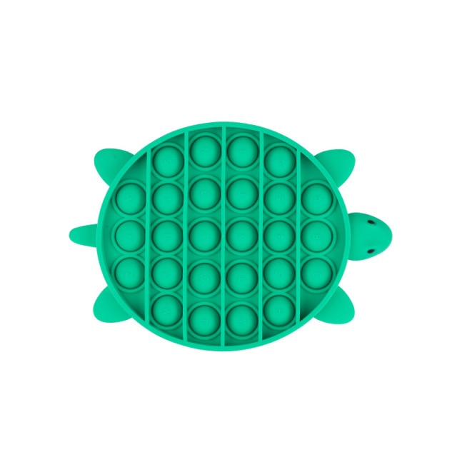 Rainbow Fidget Bubble Toys Stress Relief Squeeze for Kid Squishy Sensory Anti Stress Game Hand Simple Dimple Fidget Relax Toy