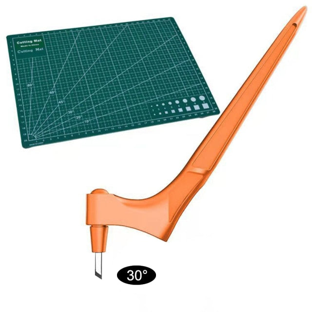 DIY Art Craft Cutting Tools 360 Rotary Paper Jam Pattern Carving Knife Decoupage Sculpture Engraving Cutter Graphic Design Tool