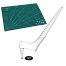 DIY Art Craft Cutting Tools 360 Rotary Paper Jam Pattern Carving Knife Decoupage Sculpture Engraving Cutter Graphic Design Tool