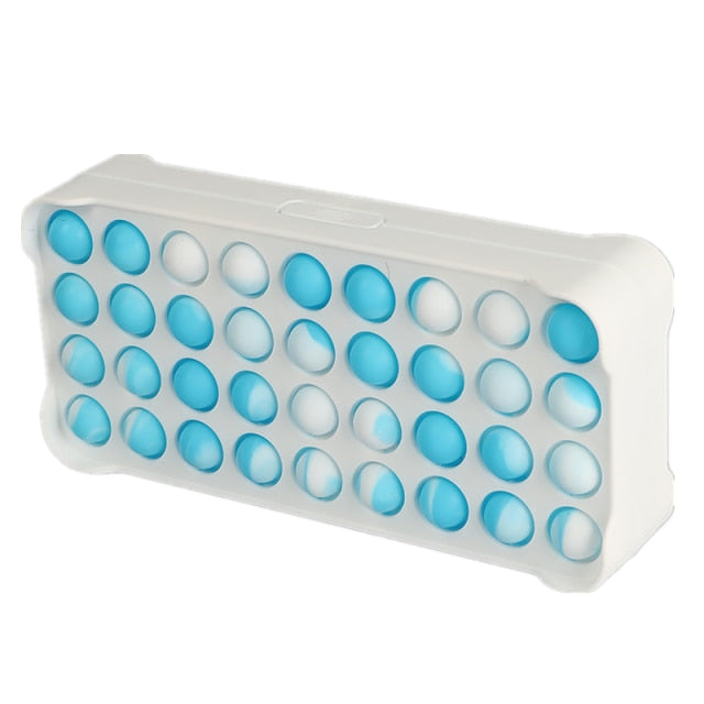 New Pop It Push Bubble Fidget Toys Pencil Case Children Stress Relief Squeeze Toy Antistress Popit Soft Squishy Kids Toys Gifts