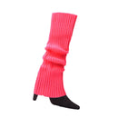 Winter Women Fashion Warm Knit Solid Leg Warmers Knee High Crochet Socks Boot Cuffs Beenwarmers