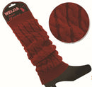 Winter Women Fashion Warm Knit Solid Leg Warmers Knee High Crochet Socks Boot Cuffs Beenwarmers