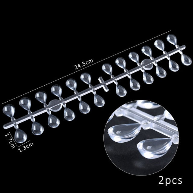 False Nail Tips Color Card Practice Display Showing Shelf Tools Buckle Ring Manicure DIY Nail Display Nail Art Practice tool