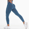 New contour seamless leggings for women workout gym legging high waist fitness yoga pants butt booty legging plus sports tights
