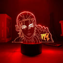 Anime Light Attack on Titan 4 Eren Yeager Home Decor USB Light Decoration Bedroom Motion Sensor Light led lamp Led Light Fixture