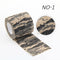 4.5m Camouflage Elastic Wrap Tape Hunt Disguise Elastoplast Self Adhesive Sports Protector Knee Finger Ankle Athletic Bandage