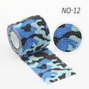 4.5m Camouflage Elastic Wrap Tape Hunt Disguise Elastoplast Self Adhesive Sports Protector Knee Finger Ankle Athletic Bandage