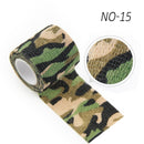 4.5m Camouflage Elastic Wrap Tape Hunt Disguise Elastoplast Self Adhesive Sports Protector Knee Finger Ankle Athletic Bandage