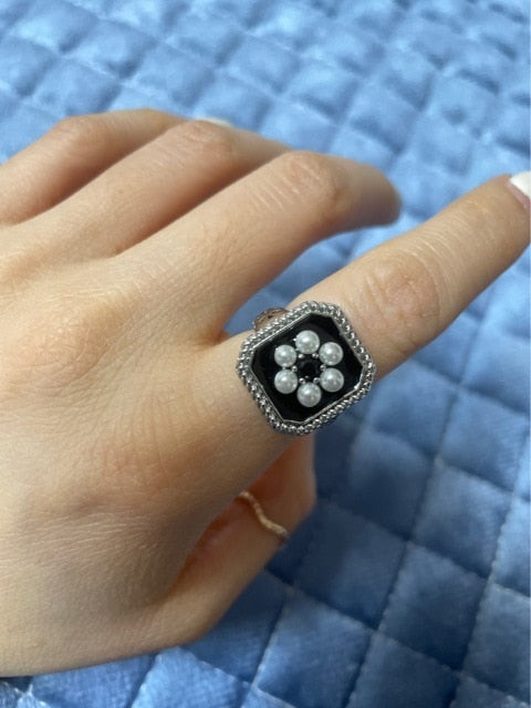 New Funny Monster Open Rings Dripping Oil Purple Cute Women's Ring Design Smile Fashion Ring Wholesale Jewelry