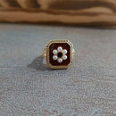 New Funny Monster Open Rings Dripping Oil Purple Cute Women's Ring Design Smile Fashion Ring Wholesale Jewelry