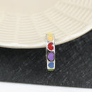 New Funny Monster Open Rings Dripping Oil Purple Cute Women's Ring Design Smile Fashion Ring Wholesale Jewelry