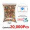 Crystal Soil Mud Children Toy Water Beads for kids flowers Growing Up orbeez Water Hydrogel Balls Home Decor Potted