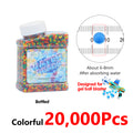 Crystal Soil Mud Children Toy Water Beads for kids flowers Growing Up orbeez Water Hydrogel Balls Home Decor Potted