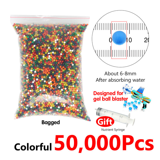 Crystal Soil Mud Children Toy Water Beads for kids flowers Growing Up orbeez Water Hydrogel Balls Home Decor Potted
