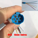 12mm 16mm 19mm 22mm 25mm cable socket for metal push button switch wiring 2-6 wires stable lamp light button