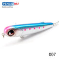 Hunthouse floating popper pencil lure fishing wobbler WTD 95mm/18g Saltwater topwater surface Pesca Stick Bass Plastic Walker