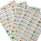 69pcs Dinosaur Pattern Custom Name Sticker Multicolor Waterproof Personal Label Children'sScrapbook SchoolStationery Set Stick