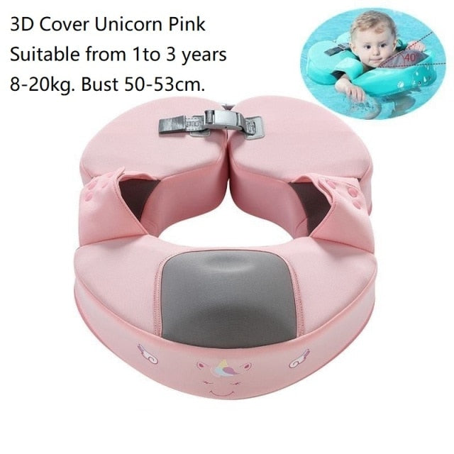 Non-inflatable Baby Floater Infant Swim Waist Float Lying Swimming Ring Floats Water Pool Accessories Swim Trainer For Infant