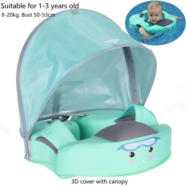 Non-inflatable Baby Floater Infant Swim Waist Float Lying Swimming Ring Floats Water Pool Accessories Swim Trainer For Infant