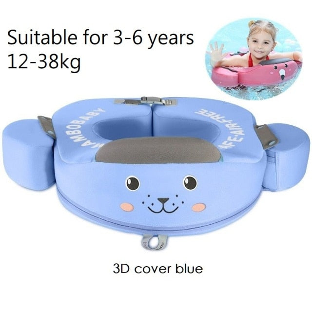 Non-inflatable Baby Floater Infant Swim Waist Float Lying Swimming Ring Floats Water Pool Accessories Swim Trainer For Infant