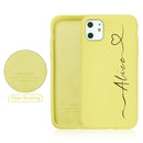 Custom Name for iPhone 13 Pro Case DIY Letters 12 8 Plus SE 2020 Cover Girls Silicone For iPhone 11 Pro Max Funda X XS XR 6 7 10