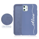 Custom Name for iPhone 13 Pro Case DIY Letters 12 8 Plus SE 2020 Cover Girls Silicone For iPhone 11 Pro Max Funda X XS XR 6 7 10