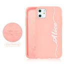 Custom Name for iPhone 13 Pro Case DIY Letters 12 8 Plus SE 2020 Cover Girls Silicone For iPhone 11 Pro Max Funda X XS XR 6 7 10