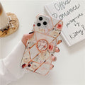 Finger Ring Holder Marble Phone Case For iphone 13 12 Mini 11 Pro X XR XS Max 8 7 Plus SE 2020 Case Cover Silicone Soft Back