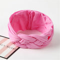 New Braided Baby Headband Twisted Top Cross Chineses Knot Headwrap Elastic Hairbands For Child Turban Baby Girl Hair Accessories