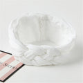 New Braided Baby Headband Twisted Top Cross Chineses Knot Headwrap Elastic Hairbands For Child Turban Baby Girl Hair Accessories