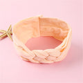 New Braided Baby Headband Twisted Top Cross Chineses Knot Headwrap Elastic Hairbands For Child Turban Baby Girl Hair Accessories