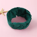 New Braided Baby Headband Twisted Top Cross Chineses Knot Headwrap Elastic Hairbands For Child Turban Baby Girl Hair Accessories
