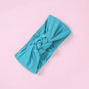 New Braided Baby Headband Twisted Top Cross Chineses Knot Headwrap Elastic Hairbands For Child Turban Baby Girl Hair Accessories