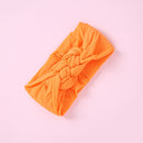 New Braided Baby Headband Twisted Top Cross Chineses Knot Headwrap Elastic Hairbands For Child Turban Baby Girl Hair Accessories