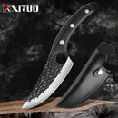 XITUO Kitchen Chef Knife High Carbon Stainless Steel Handmade Forged Knife Sharp Boning Knife Fishing Knife Cutter Butcher Knife