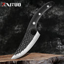 XITUO Kitchen Chef Knife High Carbon Stainless Steel Handmade Forged Knife Sharp Boning Knife Fishing Knife Cutter Butcher Knife