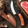 XITUO Kitchen Chef Knife High Carbon Stainless Steel Handmade Forged Knife Sharp Boning Knife Fishing Knife Cutter Butcher Knife