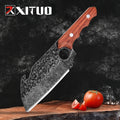 XITUO Kitchen Chef Knife High Carbon Stainless Steel Handmade Forged Knife Sharp Boning Knife Fishing Knife Cutter Butcher Knife