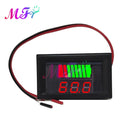 Car Battery Charge Level Indicator 12V 24V 36V 48V 60V 72V Lithium Battery Capacity Meter Test Display LED Tester Voltmeter