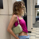 Cryptographic Square Collar Satin Sexy Backless Bustier Corset Crop Tops Women Sleeveless Summer Top Cropped Club Fashion Outfit