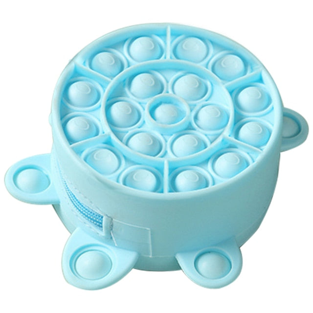 New Fidget Toys Antistress Toys Push Bubble Silicone for Children Adult Stress Reliever Squeeze Board Fidget Game frete grátis