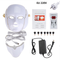 7 Colors Light LED Facial Mask with Neck Face Care Treatment Beauty Anti Acne Therapy Face Whitening Skin Rejuvenation Machine