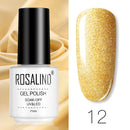ROSALIND Gel Polish Set UV Vernis Semi Permanent Primer Top Coat 7ML Varnish Gel Nail Art Manicure Gel Lak Polishes Nails