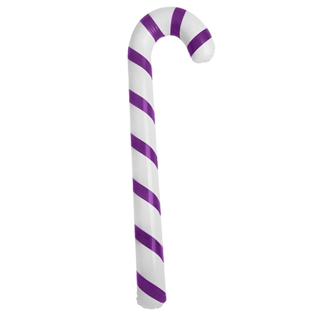 Christmas Decoration Inflatable Christmas Canes Lollipop Balloon for Home Xmas Tree Ornaments Home Outdoor Decor 2022 Navidad