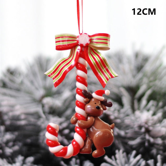 Christmas Decoration Inflatable Christmas Canes Lollipop Balloon for Home Xmas Tree Ornaments Home Outdoor Decor 2022 Navidad