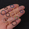 1PC 6mm to 12mm 16g Stainless Steel Hinged Segment Clicker Ring Nose Septum Piercing Helix Cartilage Daith Twist Hoop