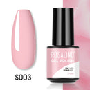 ROSALIND Gel Polish Plastic Bottle Hybrid Varnishes All For Manicure Nails Art Base Top Coat UV Vernis Semi Permanent Gellak